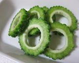 ✿お弁当に♪ゴーヤの豚巻きリング✿作り方1写真