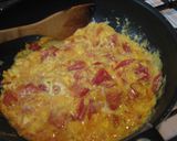 簡単！スタミナ満天完熟トマトの玉子あえ♪作り方4写真