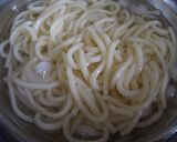 ジュワ♪カリッ！ごま油で美味しい冷うどん作り方2写真
