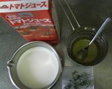 冷たく爽やか！トマトムースのクルトン添え作り方1写真