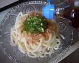 ジュワ♪カリッ！ごま油で美味しい冷うどん作り方6写真