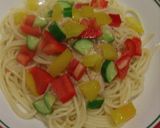 夏に★食べるラー油とツナde冷製パスタ★作り方4写真