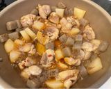 鶏もも肉の甘辛煮＊大根が美味しい冬に＊作り方6写真