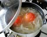 まるごとトマトの冷製スープ作り方6写真
