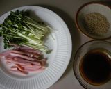 貝割れ＆切干大根の中華風サラダ作り方2写真