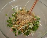 貝割れ＆切干大根の中華風サラダ作り方3写真