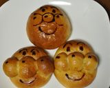 HBで★簡単ふわふわ♪アンパンマン♪パン作り方8写真