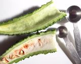 ゴーヤとトマトの甘酢漬け作り方1写真