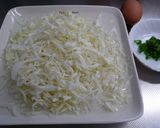 お好み焼き風サラダ作り方1写真