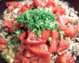 夏野菜たっぷりミートソースのパスタ作り方5写真