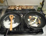 サバとナスのトマトソース煮込み♪作り方3写真