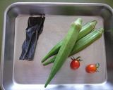 簡単！夏ばて防止！オクラの冷たいスープ作り方2写真