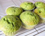 抹茶と黒豆のマフィン作り方6写真