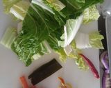 白菜の切漬け　柚子風味作り方1写真
