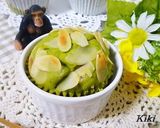 卵不使用!!抹茶ホワイトチョコマフィン♪作り方5写真