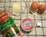 火を使わずに出来ちゃう簡単オムライス♪作り方1写真