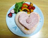 *ハート♡の器deデコカレー*作り方5写真