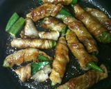 究極の焼肉のたれでオクラ豚巻き作り方3写真