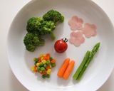 野菜いっぱい夢いっぱい♥パフェカレー作り方1写真