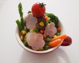 野菜いっぱい夢いっぱい♥パフェカレー作り方4写真