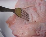しっとり鶏のわさび醤油和え作り方1写真