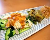 電子レンジｄｅささみ棒棒鶏のおつまみ作り方8写真