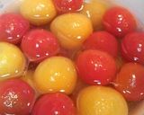ミニトマトの1口アイス (*^_^*)作り方1写真