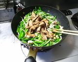 猪肝炒青菜作り方9写真