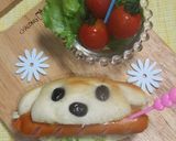 ウインナーくわえた犬？！ホットドッグ～♪作り方11写真