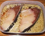 ブリのピリ辛照り焼き作り方1写真