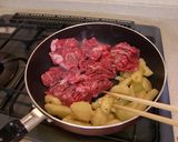 ビーフ＆ポテトのオイスターソースソテー♪作り方4写真