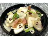 ベーコンとかぶのペペロンチーノ風★動画★作り方23写真