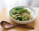 こんにゃくざんまい 夏野菜カレーあん作り方10写真