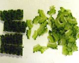 ゴーヤの出汁巻き卵焼き☆苦味を抑えました作り方1写真