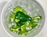 冷たいパリパリピーマンのコンビーフ添え作り方2写真