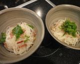 そうめんの味噌汁☆つるぅっ～っと美味しい作り方3写真