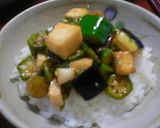 切るだけ！簡単な夏野菜の醤油漬け作り方4写真