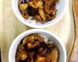 中華街の裏メニュー・椎茸と豚肉のご飯♪作り方7写真