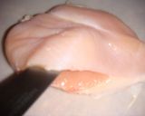 ボリュームたっぷり！チーズ入りチキンカツ作り方2写真