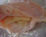 ボリュームたっぷり！チーズ入りチキンカツ作り方3写真