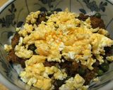冷凍豆腐で作る☆豆腐のそぼろ丼作り方7写真
