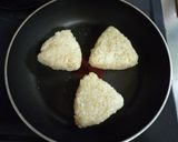 下宿生応援レシピ！焼きおにぎり☆作り方2写真