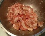 なすとピーマンと豚肉のこってり丼作り方2写真