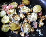 ✿茄子とクルミのチーズパスタ✿作り方6写真