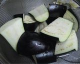 茄子の田楽風煮込み作り方1写真