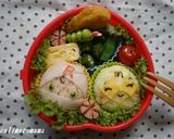 キャラ弁☆ロールパンナちゃん作り方12写真