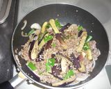 なす・玉ねぎ・ひき肉で☆作り方5写真