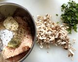 鶏むね肉で作る椎茸の肉詰め 柚子胡椒と大葉の香り作り方5写真