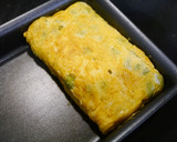 簡単！巻かないだし巻き卵　枝豆たっぷり作り方6写真