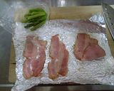 簡単弁当☆フライパン不要アスパラベーコン作り方3写真